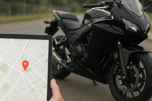 Monitoring pozycji motocykla – bezpieczeństwo i kontrola