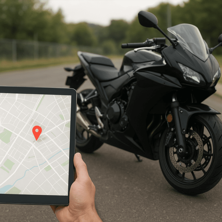 Monitoring pozycji motocykla – bezpieczeństwo i kontrola