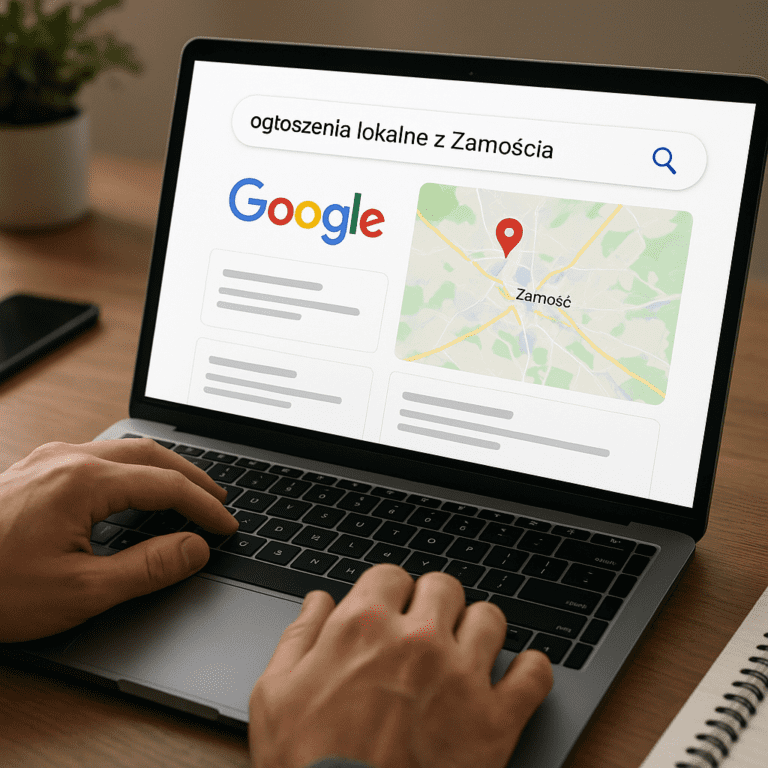 Pozycjonowanie ogłoszeń lokalnych z Zamościa – praktyczne wskazówki